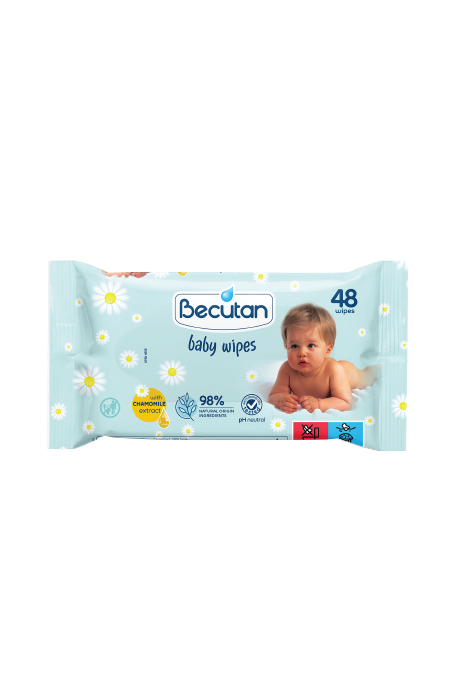 Becutan vlažne maramice s kamilicom